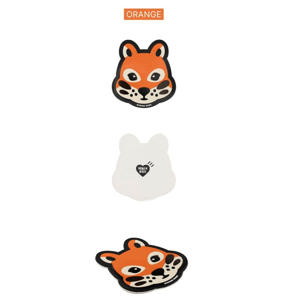 [HUMAN HOPE] BTS j-hope X HUMAN MADE Rubber Coaster - ORANGE (International Shipping)