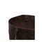 Rockstud Medium Suede Tote - Dark Brown