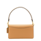 Tabby 26 Polished Pebble Leather Shoulder Bag - Brass/Biscuit