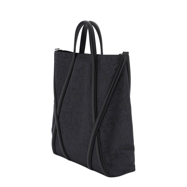 Harness Calf Leather Tote - Black