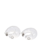 Sculptural Oval Earrings
