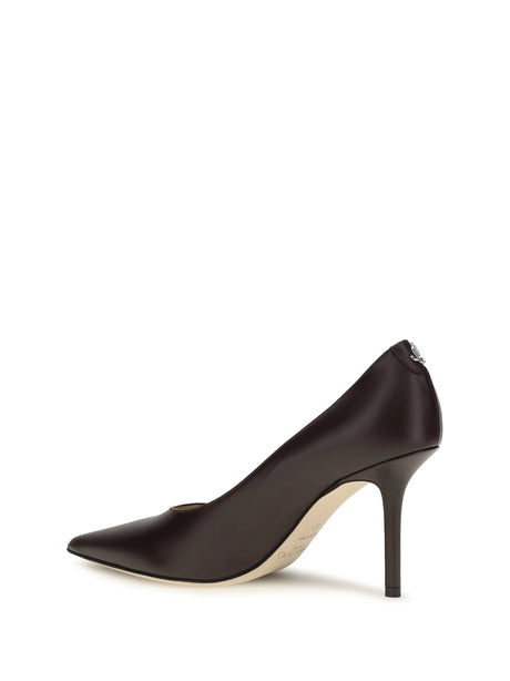 Jimmy Choo Love Pumps - Deep Merlot