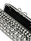 Self-Portrait Clutch with crystals - Black