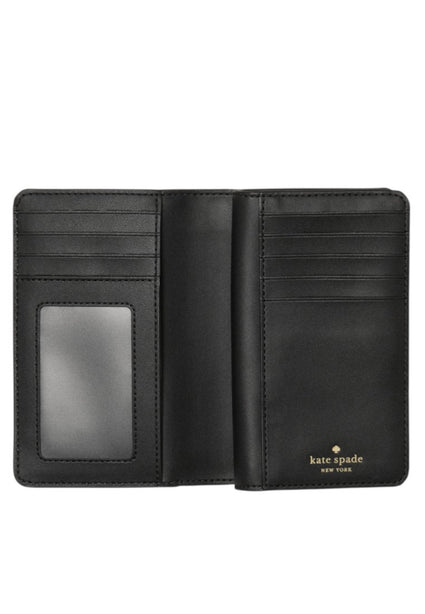 Kate Spade Medium Bifold Wallet - Black