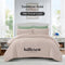 Hillcrest ComfyLux Solid 988TC | Fitted Sheet Set I No Quilt Cover - 6 Colour