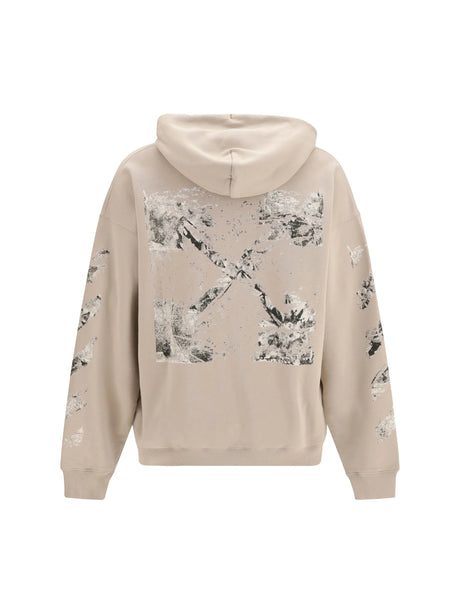 Off-White Spray Arrow Hoodie - String