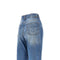 PINKO Wide leg jeans with fadings