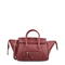 Luggage Little Grained Calfskin Tote - Syrah