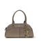 Bowling Calfskin Handbag - Deep Taupe