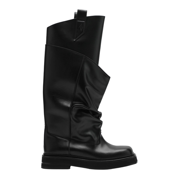 Black Leather La Passeggiata Boots