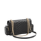 GG Marmont Small Calfskin Shoulder Bag - Black