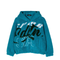 Jacquard Fur Zip Hoodie