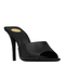 Saint Laurent Sandalo 39 5 Nero Pelle