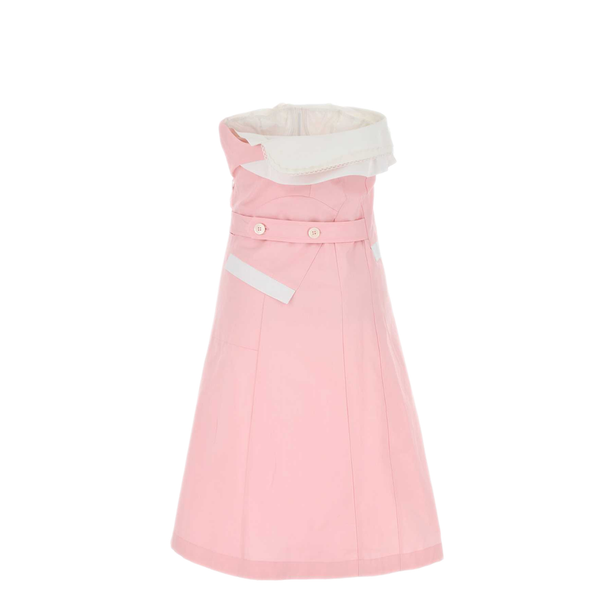 Miu Miu Pink Poplin Dress