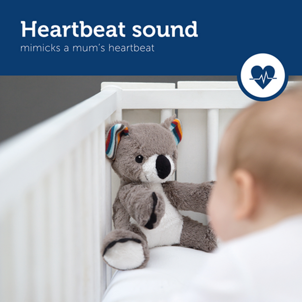Zazu Coco the Koala, Baby Comforting Soft Toy with Sound Machine