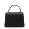 Love Bag Mini Cowhide Leather Top Handle Bag - Black