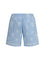 Light Blue Polyamide Bermuda Shorts