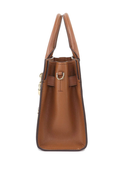 Michael Kors Hamilton Signature Small Satchel - Brown