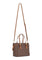 Michael Kors Voyager Extra-Small Signature Logo Convertible Crossbody Bag - Brown