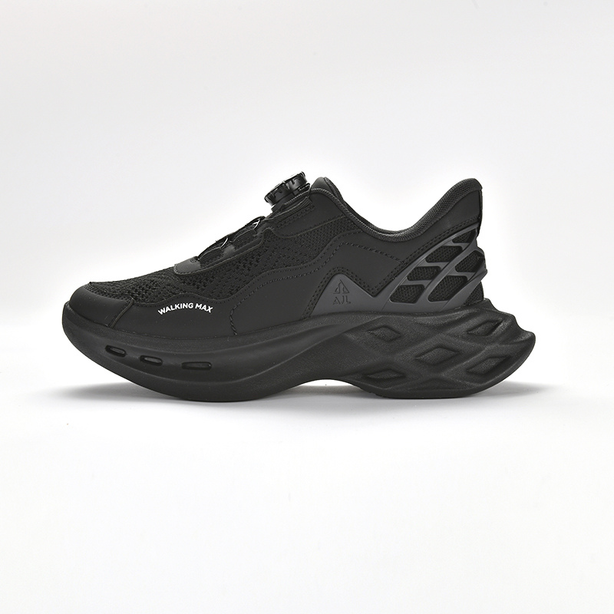 AJL Walking Max Jet Black - Men Shoes YC005-9C