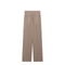 Mud-Colored Pinstripe Wool Trousers