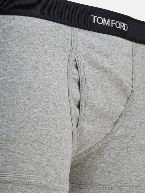 Tom Ford Cotton boxer shorts with logo - Multicolor