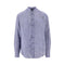 EMPORIO ARMANI Guru collar linen shirt