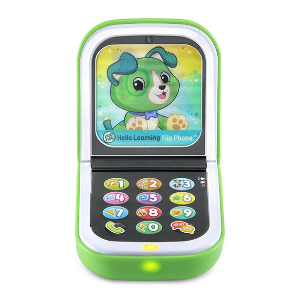 LeapFrog Hello Learning Flip Phone | 12 months+ | Pretend Play | Phone Toy | Early Learning Toy
