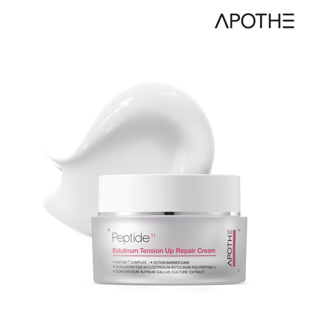 [APOTHE] Peptide 11 Botulinum Tension Up Repair Cream_50g - Firming & Intensive Moisture Barrier Cream for Glass Skin[International Shipping]