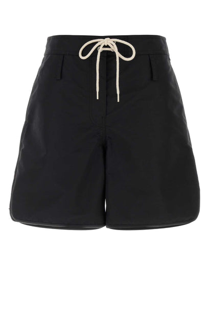 Black Nylon Shorts