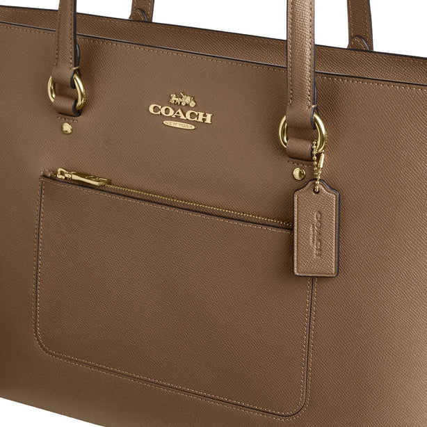 Coach Station Tote Bag - Dark Stone CCD71