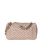 GG Marmont Medium Matelassé Chevron Nappa Leather Shoulder Bag - Powder