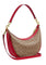Coach Aria Shoulder Bag In Signature Canvas - Tan/Red