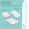 Little Zebra Latex Baby Positioner | 100% Natural Latex Wedges | Supervised Rest & Tummy Time