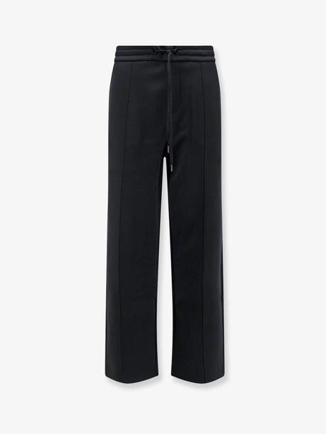 Polo Ralph Lauren Cotton blend trousers with embroidered logo - Poloblack