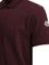 Moncler Polo shirt with buttons and logo - Bordeaux