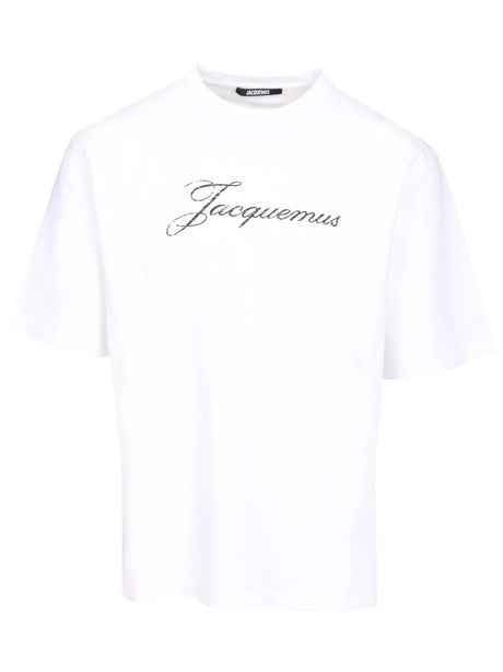 Jacquemus T-Shirt With Writing - White