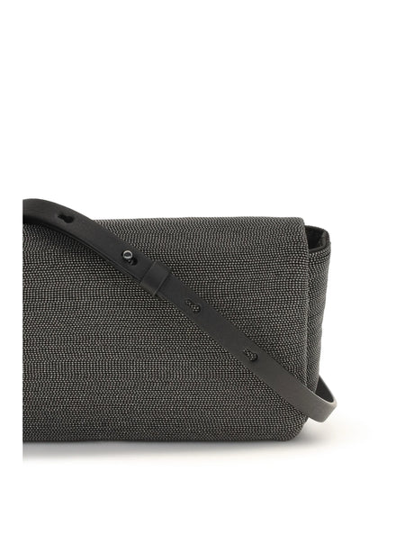Brunello Cucinelli Precious Flap Shoulder Bag - Ultrablack
