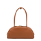 Beau Medium Calfskin Bowling Bag - Cognac