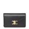 Margo Calfskin Wallet on Chain - Black