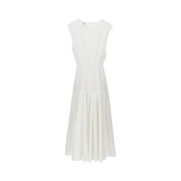 PINKO Poplin midi dress with cut-out detail