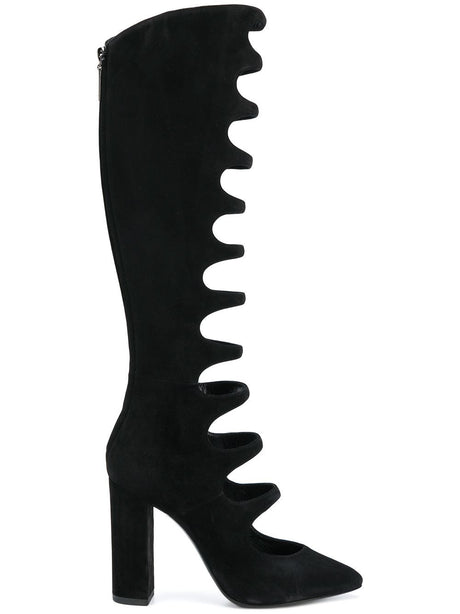 Saint Laurent Boot Joplin 105 Cachemere Black