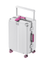 SIGNICIA Luggage White - Forward Pink Wheels and Handles (Pre-order with delivery starting from 21/10/26)