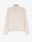 Brunello Cucinelli Cashmere turtleneck with Monili detail on the back - English White