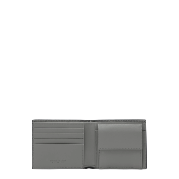 Intrecciato Bi-Fold Wallet With Coin Purse