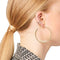 Marc Jacobs Monogram Hoops Earrings in Gold J207M03FA22