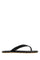 Black Rubber Sampieri Thong Slippers