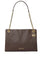 Michael Kors Christina Medium Signature Logo Messenger Bag - Brown