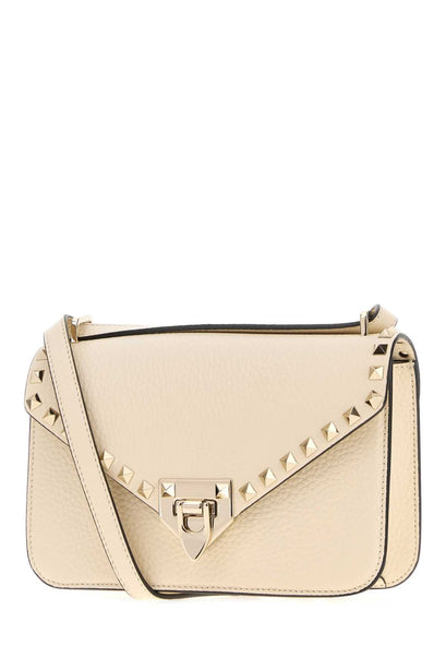 Ivory Rockstud Shoulder Bag