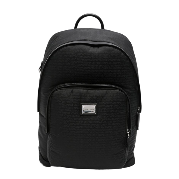Monogram Polyamide Backpack - Black